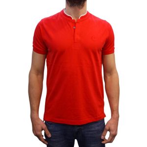 Cerruti Polo Manches Courtes Col Mao Firenza Homme