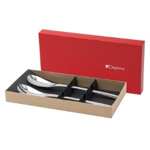 Image de Guy Degrenne XY Miroir - Coffret service à salade