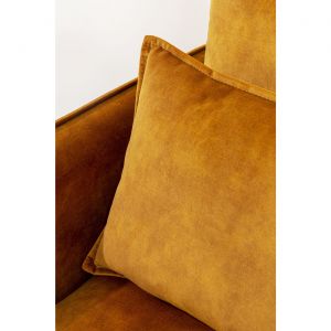 Image de Kare Design Canapé d'angle Ferrara gauche ocre
