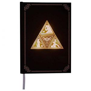 Paladone Cahier Avec Lumiere The Legend Of Zelda Triforce