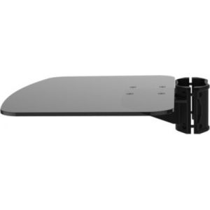 Image de EssentielB Plateau TV Tablette verre Taille L Noir pr Mouv'Up