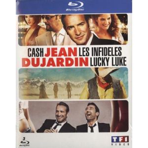 Coffret Jean Dujardin - Les infidèles + Cash + Lucky Luke