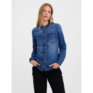 Vero Moda Chemise en jean Medium Blue - Taille M;S;XL