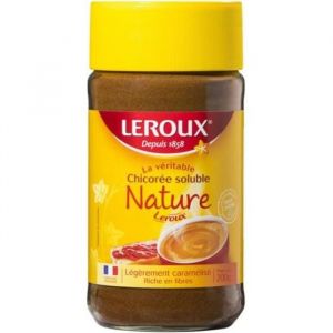 Leroux Chicorée Soluble Nature 200G - Lot De 4