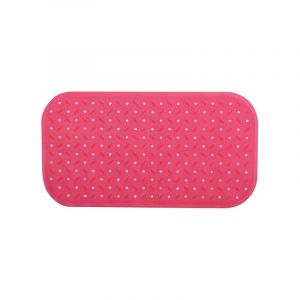 Image de MSV Tapis Fond de baignoire antidérapant Caoutchouc CLASS 36x76cm Rose Fuschia - Rose