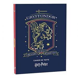 Cahier de textes Gryffondor HARRY POTTER