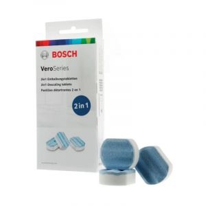 Bosch VeroSeries TCZ8002 Lot de 2 tablettes détartrantes 2 en 1 pour machines à café automatiques