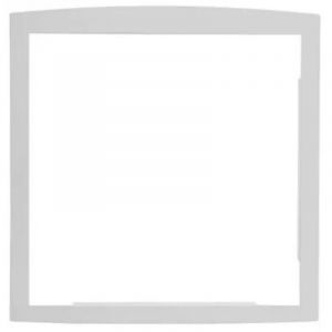 Renz Cadre D'Encastrement H.33.6 X L.32.6 X P.3.5 Cm, Blanc