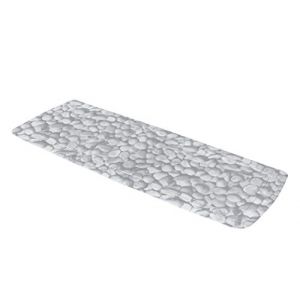 Kleine Wolke Stepstone Tapis de baignoire en PVC Gris 36 x 92 cm