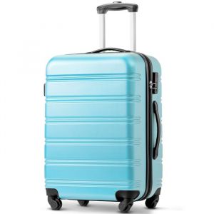 Oem Valise cabine - Mod&egrave;le 65cm - Coque rigide ABS - 4 roulettes silencieuses - Cadenas s&eacute;curit&eacute;