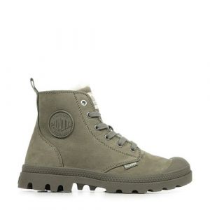 Palladium Femme Pampa Hi Zip WL Bottine, Gris, 36 EU