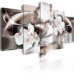 Image de Décoshop26 Tableau toile de décoration motif Orchidée parfumée 100x50cm DEC110190/2