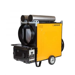 Sovelor Chauffage à air pulsé MAGNUM 140 136kW 8500m3/h fixe avec brûleurs fuel ou gaz
