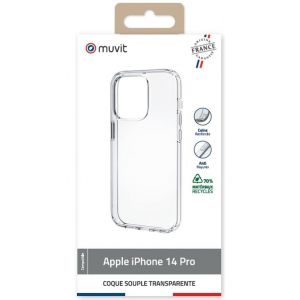 Muvit Coque transparente Made In France iPhone 14 PRO
