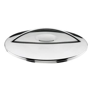 Image de Lacor 79928 - Couvercle Belly en inox 28 cm