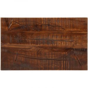 VidaXL Dessus De Table 40x30x2,5 Cm Rectangulaire Bois Massif R&eacute;cup&eacute;r&eacute;