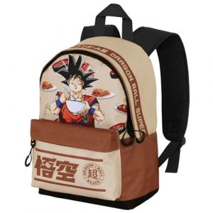 Karactermania Dragon Ball Goku Foodie-Petit Sac à dos HS FAN, Brun, 25 x 35 cm, Capacité 12 L