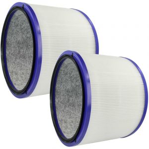 Vhbw 2x Filtres HEPA compatible avec Dyson Pure Cool Link HP03, DP02, DP01, DP03, HP00, HP01, HP02 purificateur d'air - Filtre de rechange