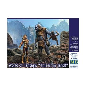 Master Box Figurine World of Fantasy This is my land !