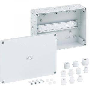 Spelsberg RK 4/25-L Bo&icirc;tier pour bloc de jonction 180 x 254 x 90 plastique gris 1 pc(s)