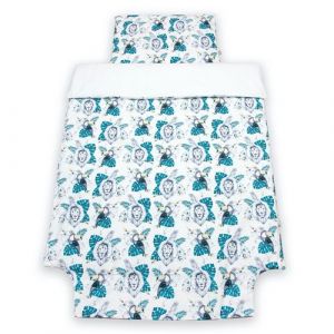 Image de Sevira Kids Couette et oreiller bébé en coton - SAVANA 100x135cm