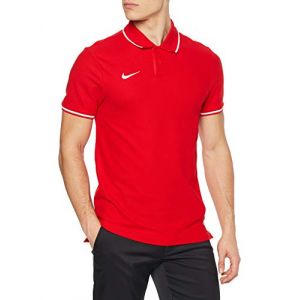 Nike AJ1502 T-shirt Polo Homme - Rouge (University Red/White 657) - S