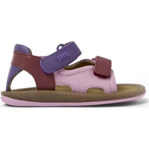 Camper Pour enfant. Sandales en cuir rose Bicho