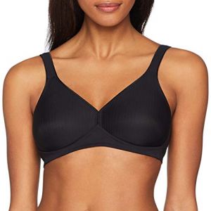 Triumph Modern Soft+Cotton N Soutien-Gorge sans Armatures, Noir (Black 0004), 90D Femme
