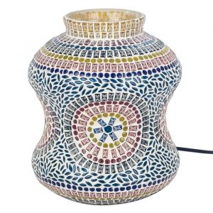 Signes Grimalt Lampe de table décorative en mosaïque de style ethnique