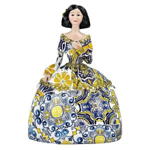 Signes Grimalt Figurine d&eacute;corative Pop Art Menina - Sculpture moderne en r&eacute;sine pour la maison et le bureau - Design multicolore