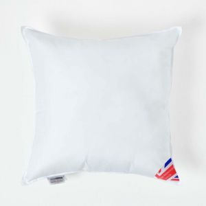 Image de Coussin de garnissage en Microfibre, 60 x 60 cm - Blanc - Homescapes