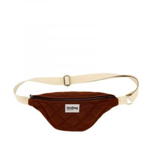 Sac banane Olivia matelassé Chocolat