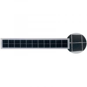 Panneau photovolta&iuml;que noir Bubendorff pour volet battant solaire &ndash; capteur d&eacute;port&eacute; 11 cellules &ndash; alimentation autonome moteur volet battant