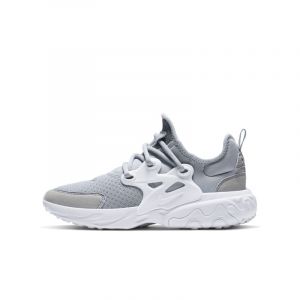 Image de Nike Chaussure Presto React pour Enfant plus âgé - Gris - Taille 35.5 - Unisex