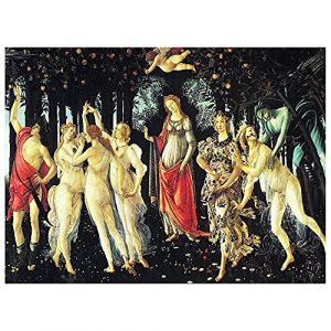 Legendarte - Tableau, Impression Sur Toile - Le Printemps Sandro Botticelli cm. 40x50