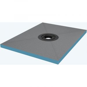 Doporro - Bac &agrave; Douche Antiglisse &agrave; Carreler Receveur de Douche Rectangulaire D&eacute;coupage sur Mesure 75&times;100&times;4cm XPS-Duschboard01