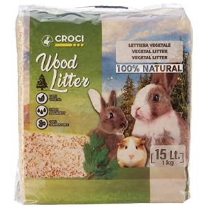 Image de Croci LITIÈRE VÉGÉTAL POUR PETITS ANIMAUX 1000 G