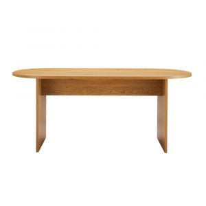 Loungitude Table à manger finition chêne - 180x90 cm