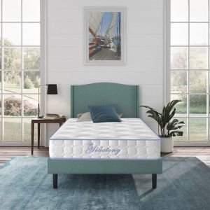 Yidatong - Matelas 90x190 cm - luxe - Anti-acariens - 7 Zones - Ressorts ensachés - Mémoire de forme - Coton de fibre aérobie - Ép 25cm