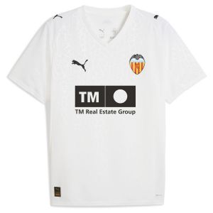 Puma T-shirt de football valencia c.f. home repl enfant blanc