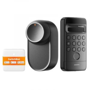 Switchbot Serrure Intelligente W5600000-BDL-K Bluetooth Ouverture avec Cl&eacute; et App Fonction Verrouillage Automatique