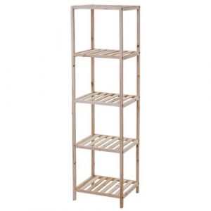 Mendler Étagère HWC-B54, bois de sapin ~ 5 étages