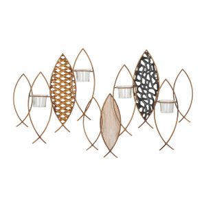 Bougeoir murale Mauro Ferretti Fish