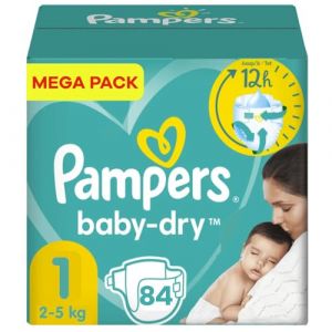 Pampers Baby dry 12h Taille 1 - 21 couches