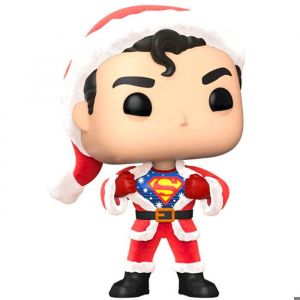 Funko Figurine POP & T-shirt Back DC Comics Superman Exclusive Flocked