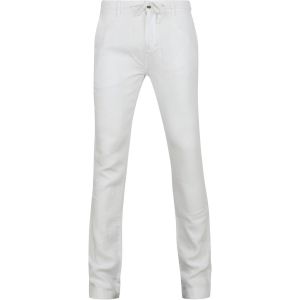 Suitable Chino Lin Blanche Blanc taille XXL
