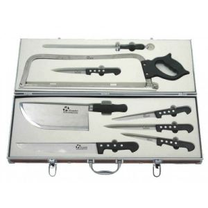 Image de Pradel K50406 - Valise du boucher dont fusil, scie, couperet et 5 couteaux