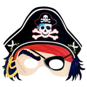 Image de Masque en carton de pirate enfant