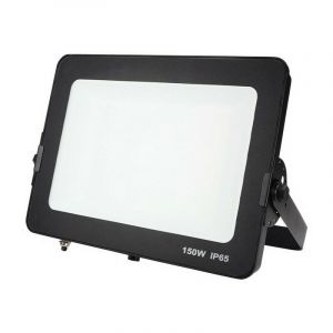 Projecteur led 150W Noir &Eacute;tanche IP65 Forte luminosit&eacute; avec Osram Puce 12750 Lumens Blanc froid 6400K garage jardin terrain de sport Digilamp