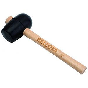 Bellota Masse en caoutchouc noir c mango